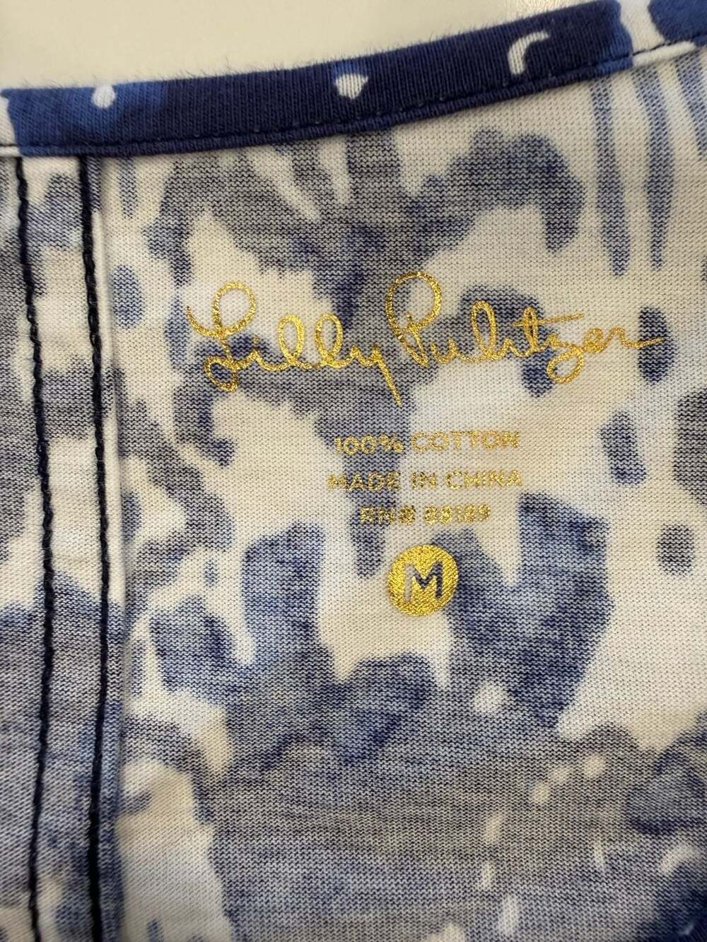 Lilly Pulitzer Marlowe T-Shirt Dress Tusk In Sun Elephant Print Size M - Picture 2 of 5